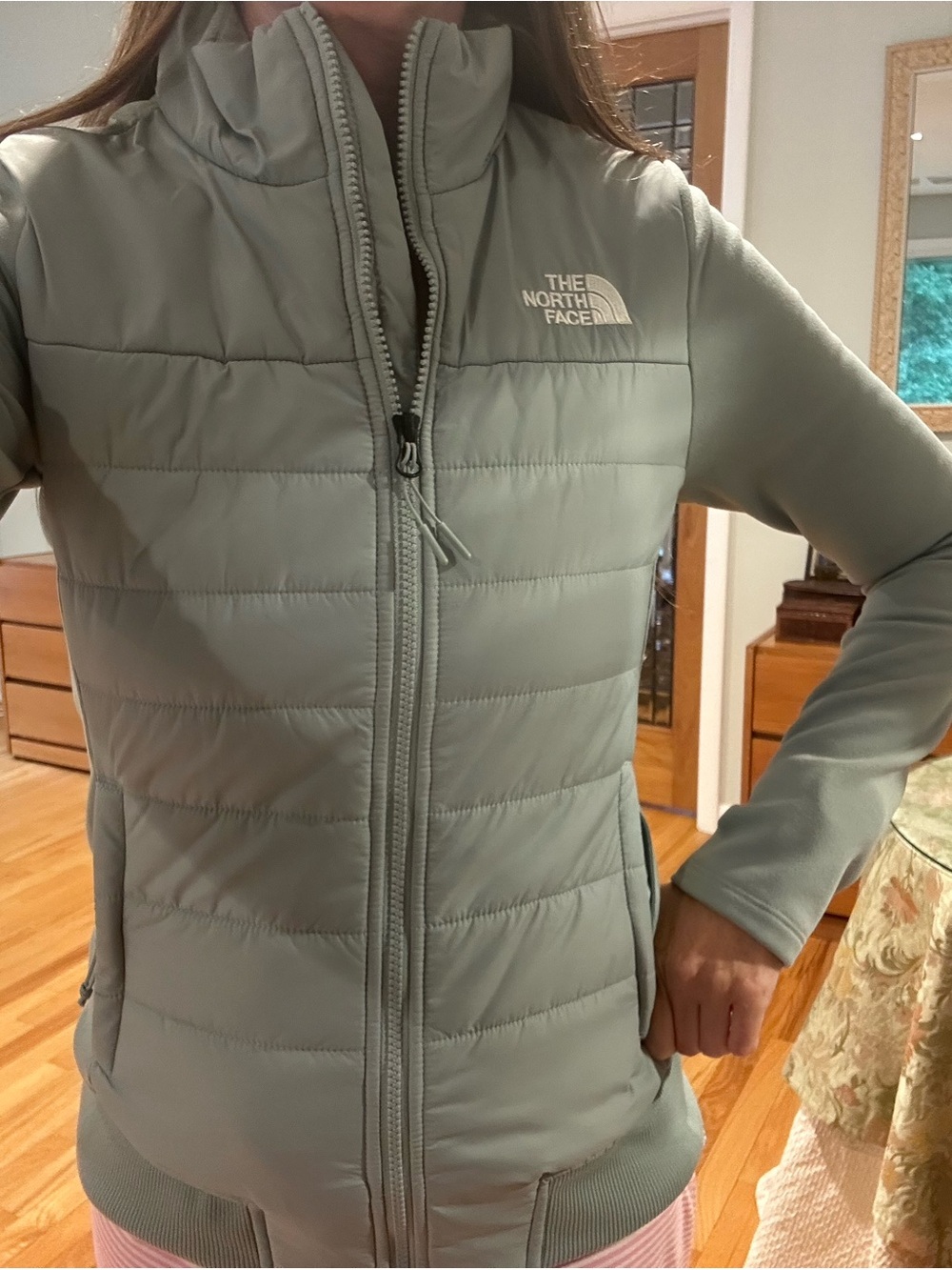 The North Face Women’s Insulated Mashup Jacket in Sage